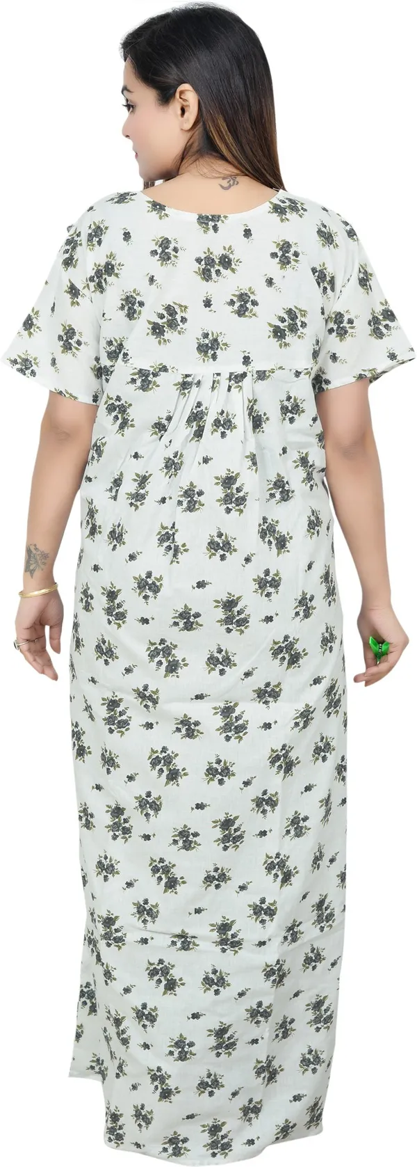 Pack_Of_2_-_Cotton_Floral_Square_Neck_Night_Wear_For_Women