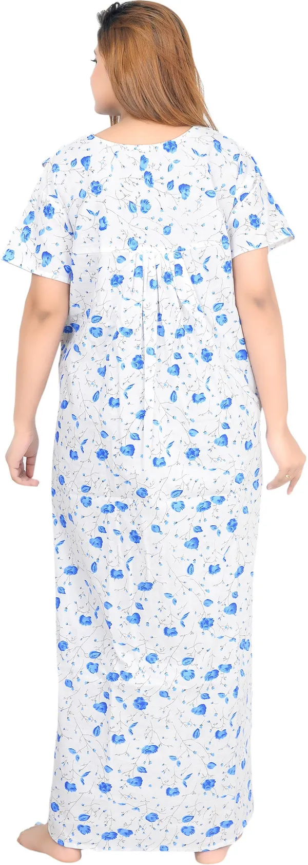 Pack_Of_2_-_Cotton_Floral_Square_Neck_Night_Wear_For_Women