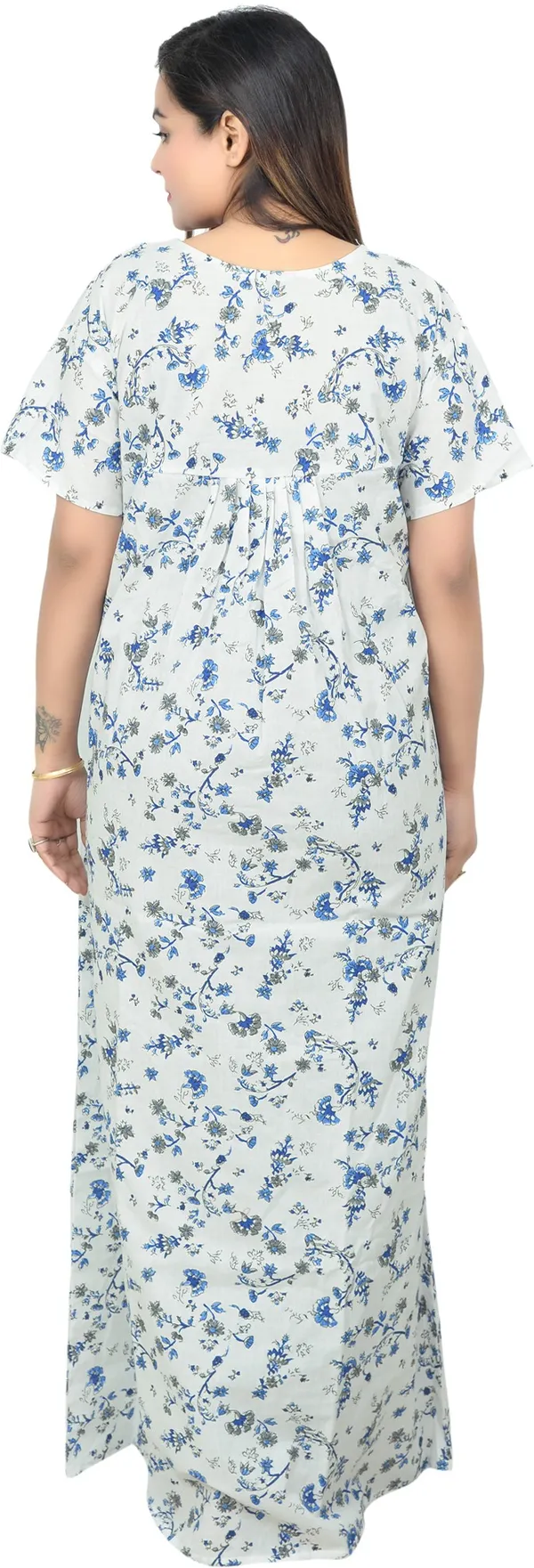 Pack_Of_2_-_Cotton_Floral_Square_Neck_Night_Wear_For_Women