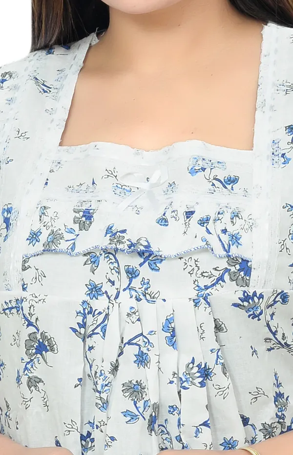 Pack_Of_2_-_Cotton_Floral_Square_Neck_Night_Wear_For_Women