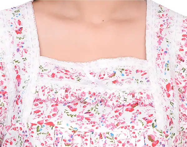 Pack_Of_2_-_Cotton_Floral_Square_Neck_Night_Wear_Set_For_Women