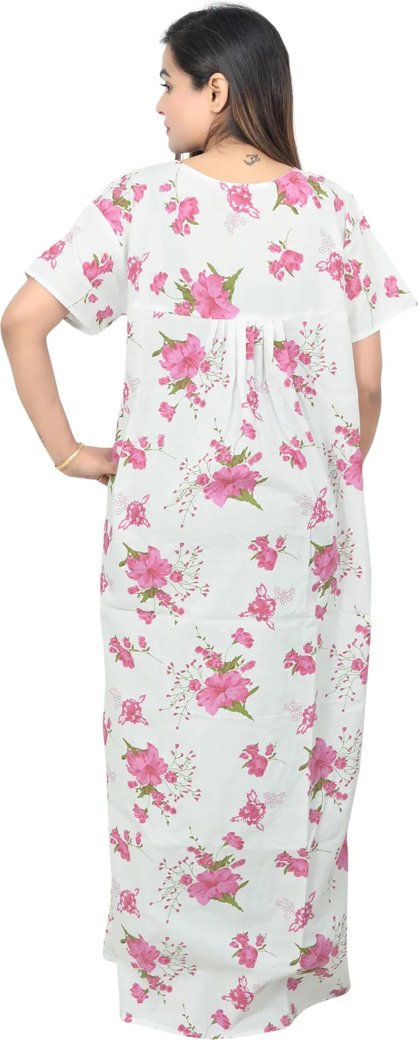 Pack_Of_2_-_Cotton_Floral_Square_Neck_Night_Wear_For_Women