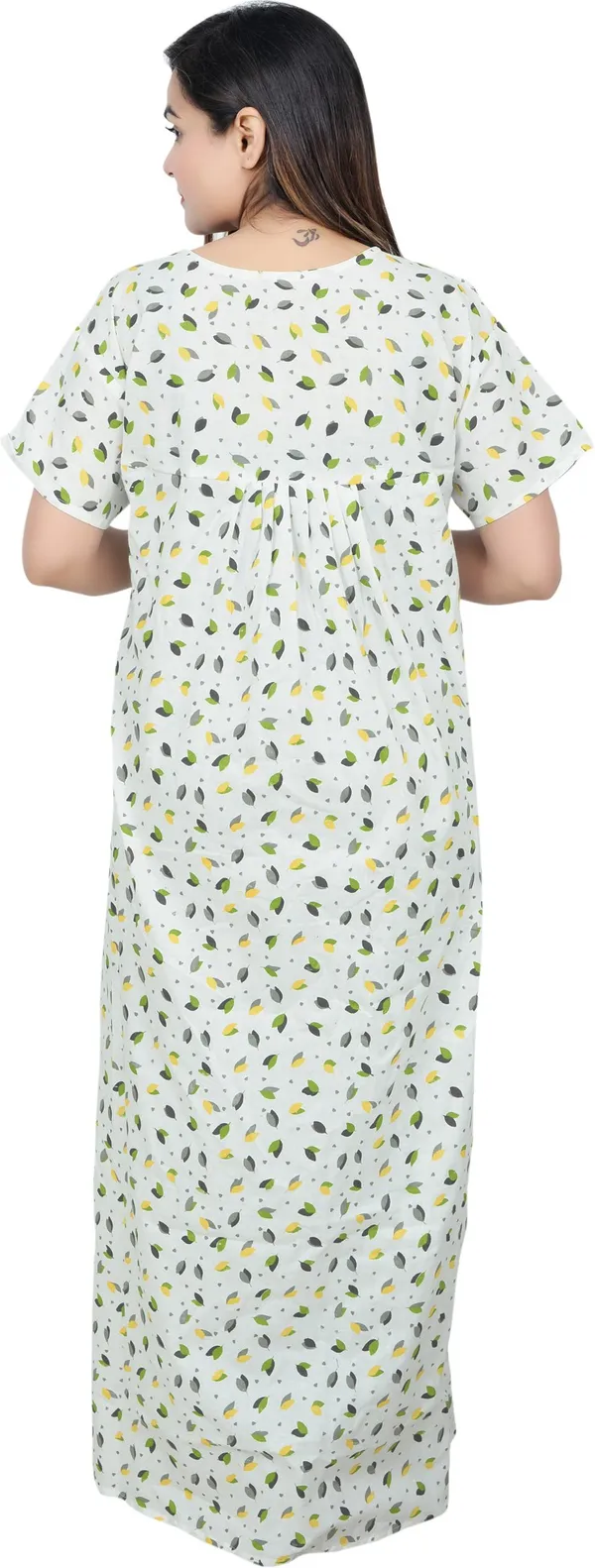 Pack_Of_2_-_Cotton_Floral_Square_Neck_Night_Wear_For_Women