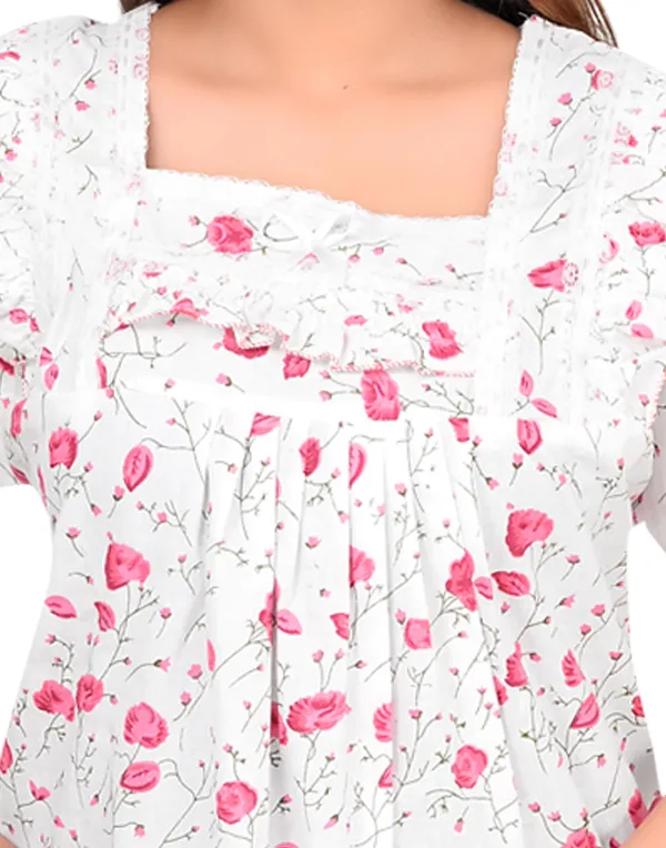 Pack_Of_2_-_Cotton_Floral_Square_Neck_Night_Wear_Set_For_Women