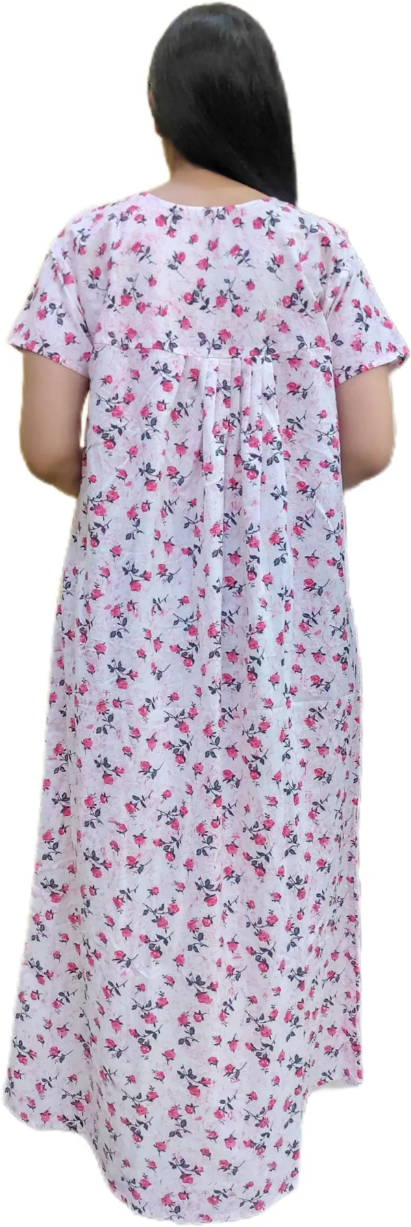 Pack_Of_2_-_Cotton_Floral_Square_Neck_Night_Wear_For_Women