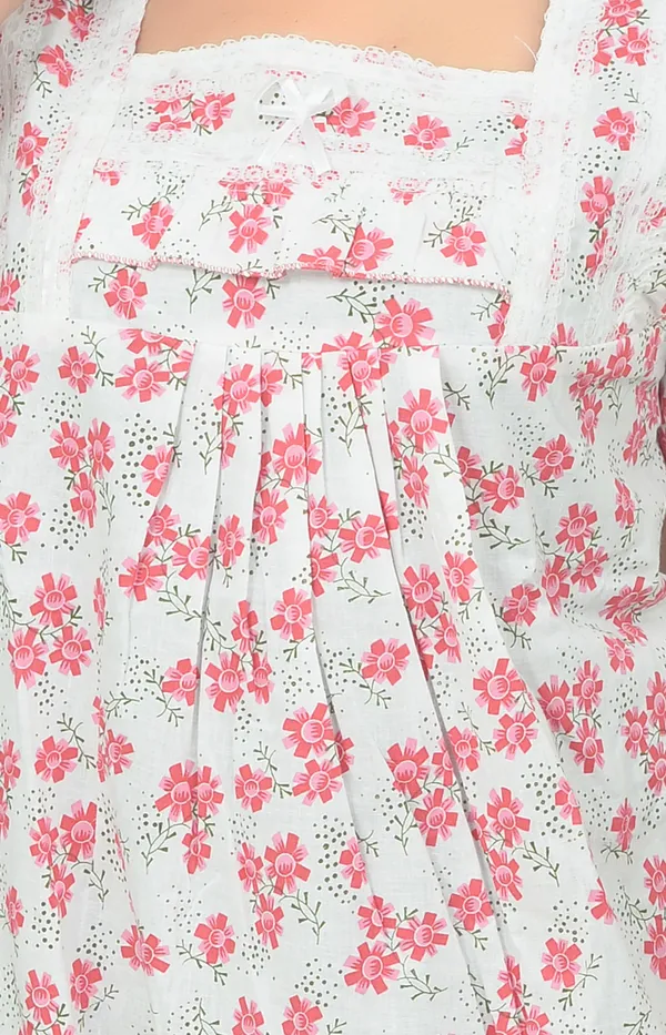 Pack_Of_2_-_Cotton_Floral_Square_Neck_Night_Wear_For_Women