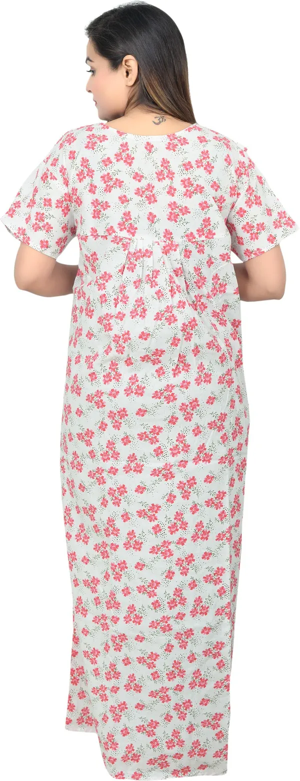 Pack_Of_2_-_Cotton_Floral_Square_Neck_Night_Wear_For_Women