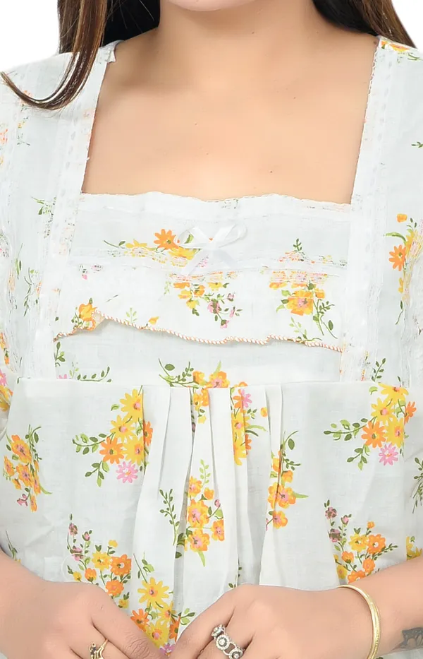 Cotton_Lace_Square_Neck_Night_Wear_For_Women