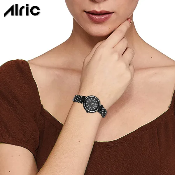 Black_Round_Quartz_Analog_Wrist_Watch_For_Girls_(30_Mm_Dial)