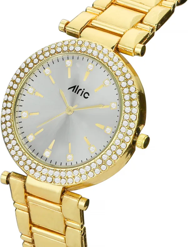Silver_Round_Quartz_Analog_Wrist_Watch_For_Women_(30_Mm_Dial)