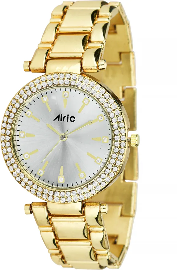 Silver_Round_Quartz_Analog_Wrist_Watch_For_Women_(30_Mm_Dial)