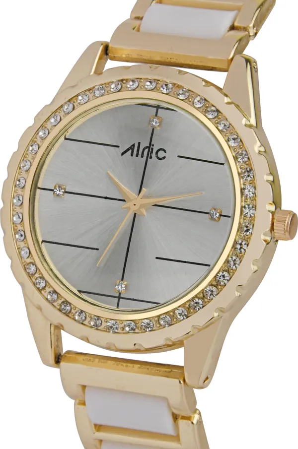 Silver_Round_Quartz_Analog_Wrist_Watch_For_Women_(30_Mm_Dial)