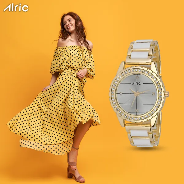 Silver_Round_Quartz_Analog_Wrist_Watch_For_Women_(30_Mm_Dial)