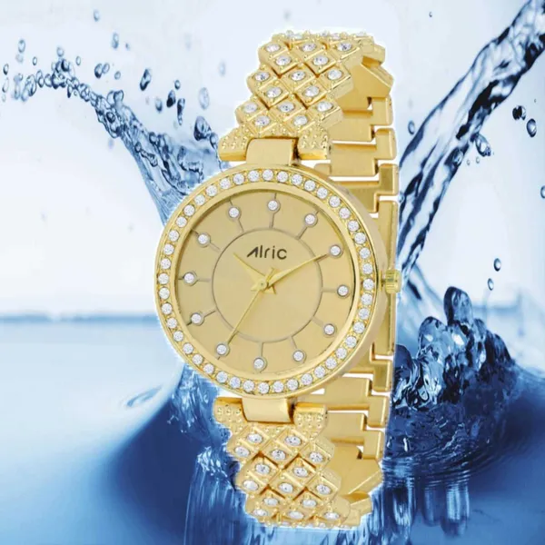 Gold_Round_Quartz_Analog_Wrist_Watch_For_Girls_(30_Mm_Dial)