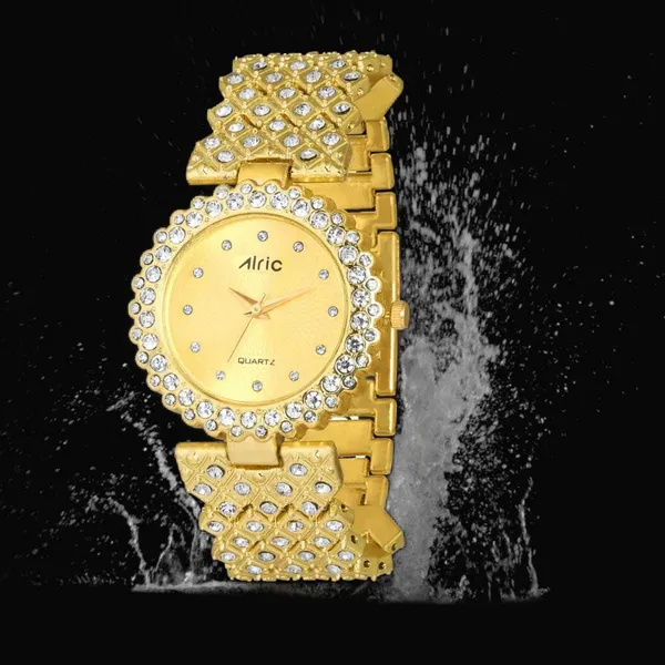Gold_Round_Quartz_Analog_Wrist_Watch_For_Girls_(30_Mm_Dial)