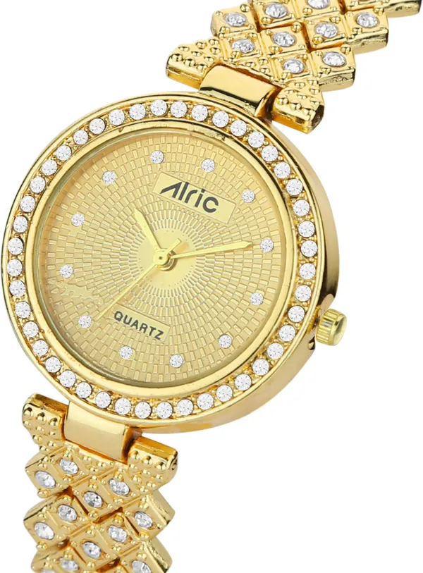 Gold_Round_Quartz_Analog_Wrist_Watch_For_Girls_(30_Mm_Dial)