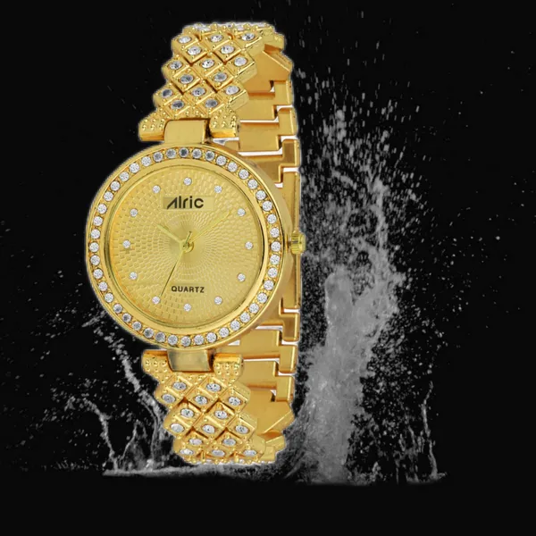 Gold_Round_Quartz_Analog_Wrist_Watch_For_Girls_(30_Mm_Dial)