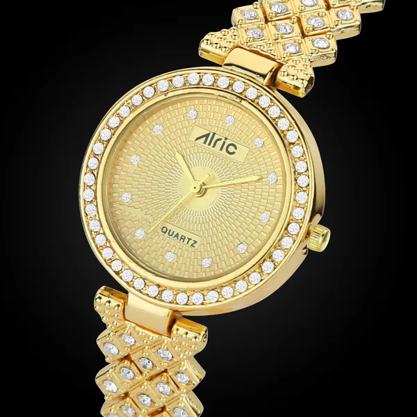 Gold_Round_Quartz_Analog_Wrist_Watch_For_Girls_(30_Mm_Dial)