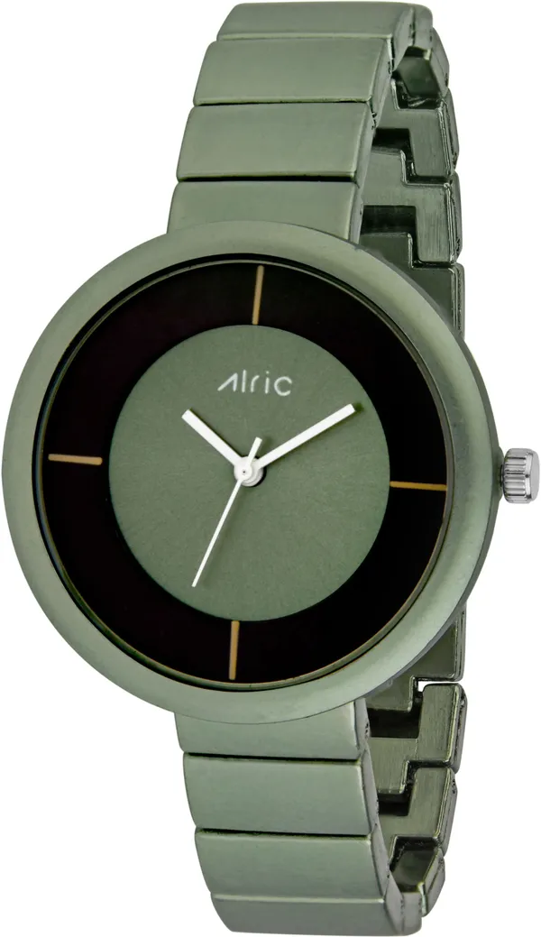 Black_&_Military_Green_Round_Quartz_Analog_Wrist_Watch_For_Girls_(30_Mm_Dial)