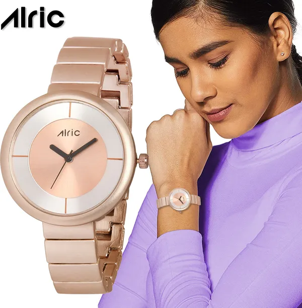 Rose_Gold_&_Silver_Round_Quartz_Analog_Wrist_Watch_For_Girls_(30_Mm_Dial)