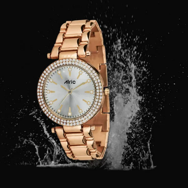 Rose_Gold_&_Silver_Round_Quartz_Analog_Wrist_Watch_For_Women_(30_Mm_Dial)