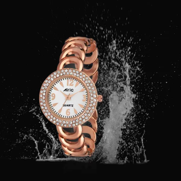 White_Round_Quartz_Analog_Wrist_Watch_For_Girls_(30_Mm_Dial)