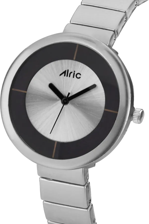 Silver_&_Black_Round_Quartz_Analog_Wrist_Watch_For_Girls_(30_Mm_Dial)