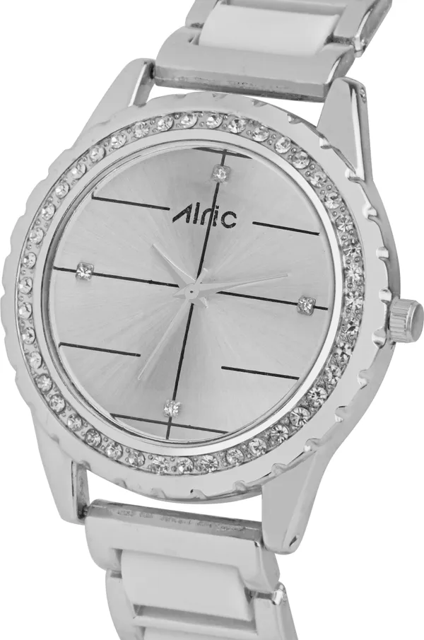 Silver_Round_Quartz_Analog_Wrist_Watch_For_Girls_(30_Mm_Dial)