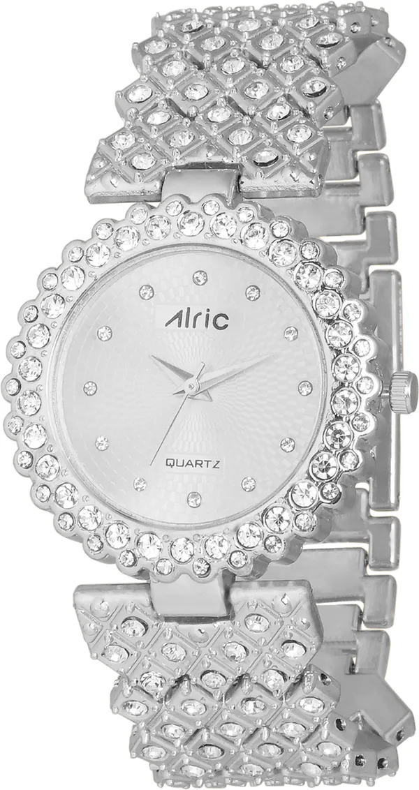 Silver_Round_Quartz_Analog_Wrist_Watch_For_Women_(30_Mm_Dial)