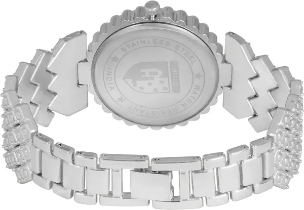 Silver_Round_Quartz_Analog_Wrist_Watch_For_Women_(30_Mm_Dial)