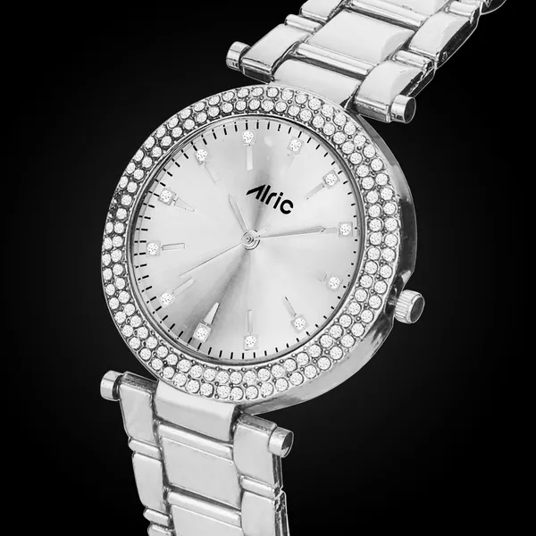 Silver_Round_Quartz_Analog_Wrist_Watch_For_Women_(30_Mm_Dial)