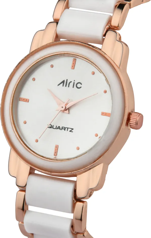 White_Round_Quartz_Analog_Wrist_Watch_For_Girls_(30_Mm_Dial)