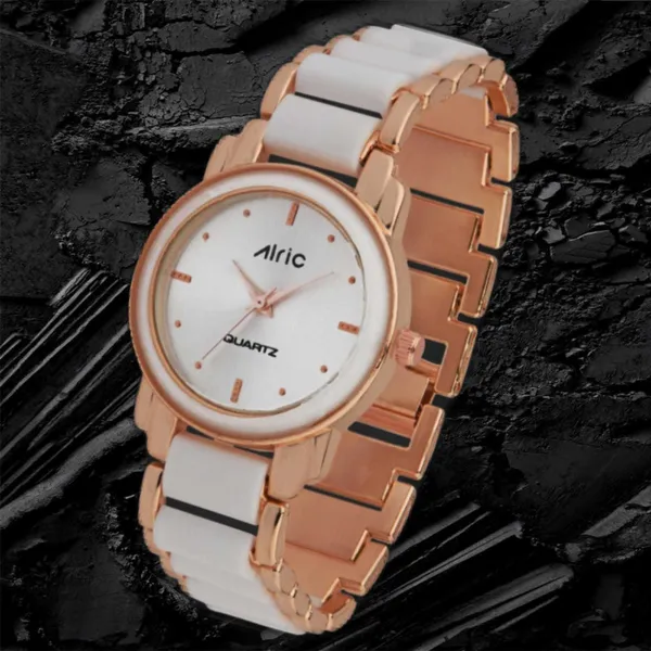 White_Round_Quartz_Analog_Wrist_Watch_For_Girls_(30_Mm_Dial)