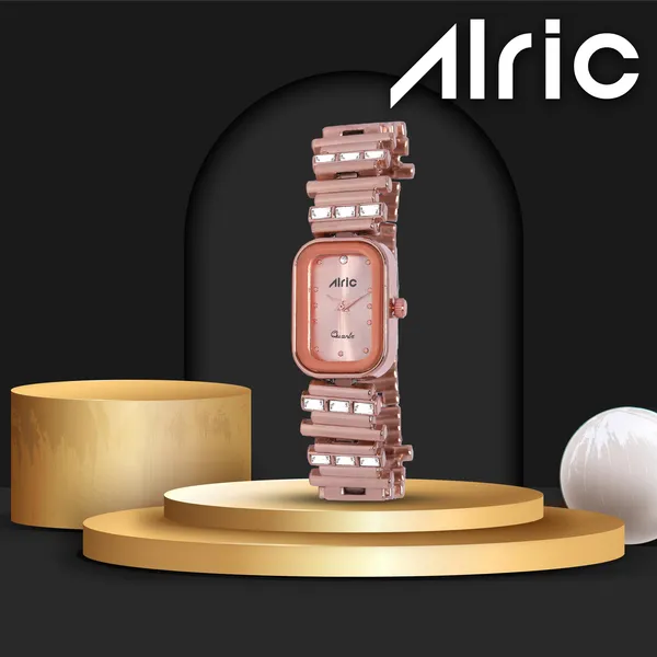 Charm_Rose_Gold_Rectangle_Quartz_Analog_Wrist_Watch_For_Girls_(30_Mm_Dial)