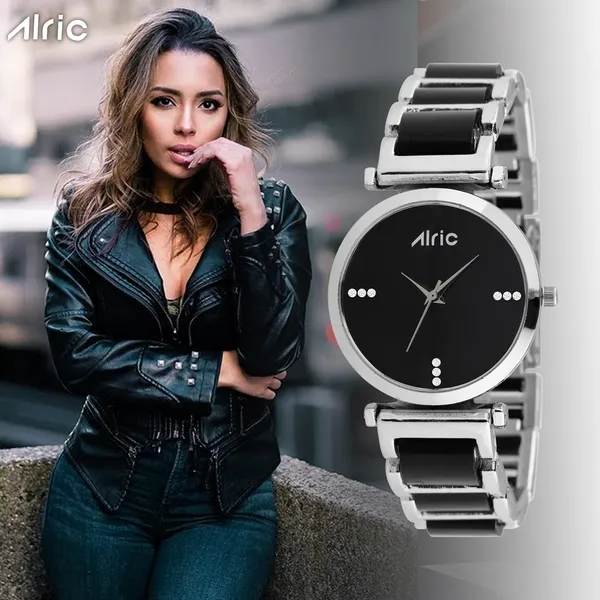 Black_Round_Quartz_Analog_Wrist_Watch_For_Girls_(30_Mm_Dial)