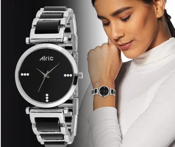Black_Round_Quartz_Analog_Wrist_Watch_For_Girls_(30_Mm_Dial)