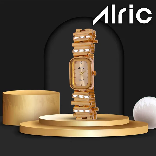 Charm_Gold_Rectangle_Quartz_Analog_Wrist_Watch_For_Girls_(30_Mm_Dial)