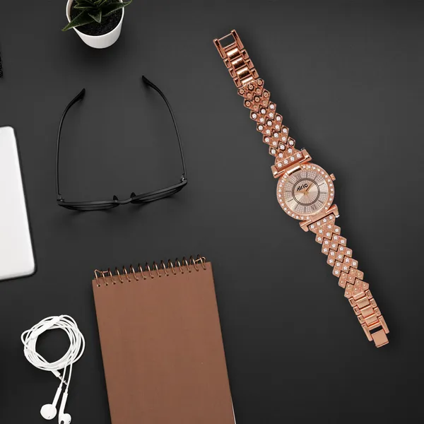 Eterna_Gold_Round_Quartz_Analog_Wrist_Watch_For_Girls_(30_Mm_Dial)