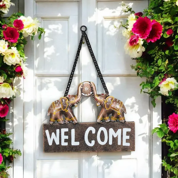 Multicolour_Metal_Welcome_Wall_Hanging