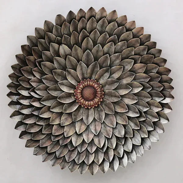 Multicolour_3D_Metal_Sun_Flower_Metal_Wall_Art