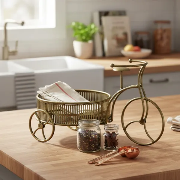 Metal_Cycle_Basket_Showpiece