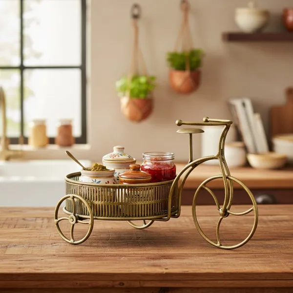 Metal_Cycle_Basket_Showpiece