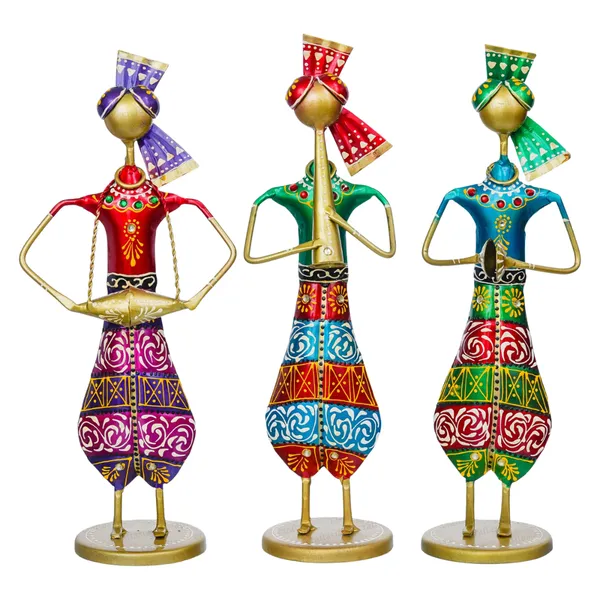 Hand-Painted_Rajasthani_Musician_Set_of_3