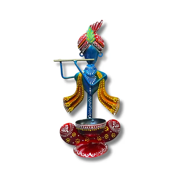 Lord_Krishna_Metal_Tea_Light_Holder_and_Showpiece