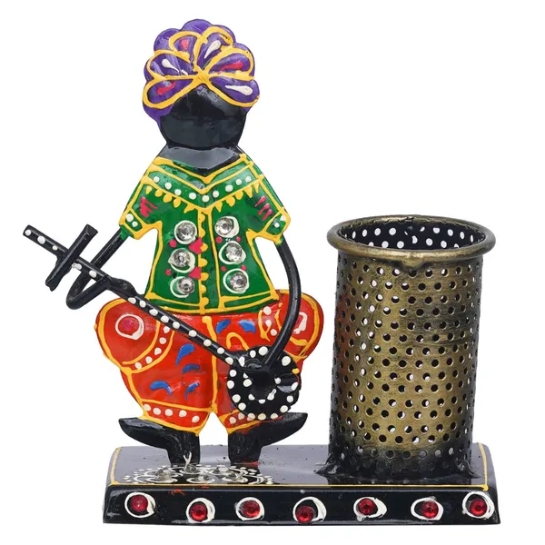 Metal_Musician_pen_holder_and_showpiece
