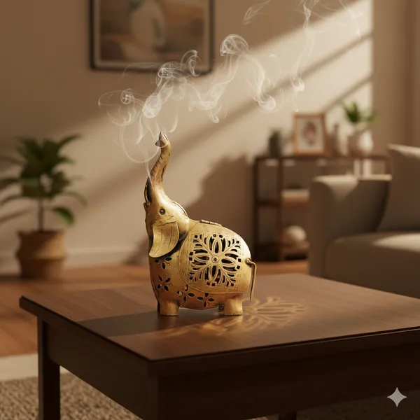 Multicolour_Metal_Elephant_Tealight_Candle_Holder_And_Showpiece