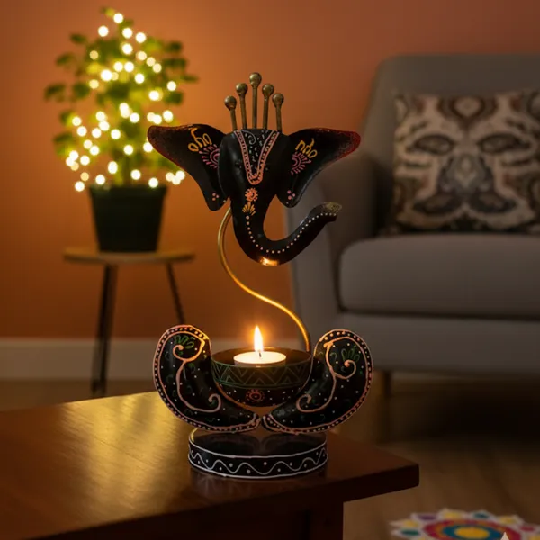 Lord_Ganesh_T_Light_-_Table_Showpiece_Black