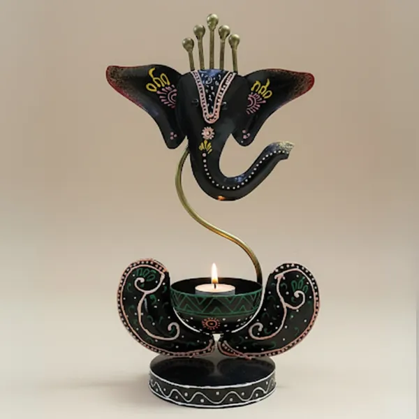 Lord_Ganesh_T_Light_-_Table_Showpiece_Black