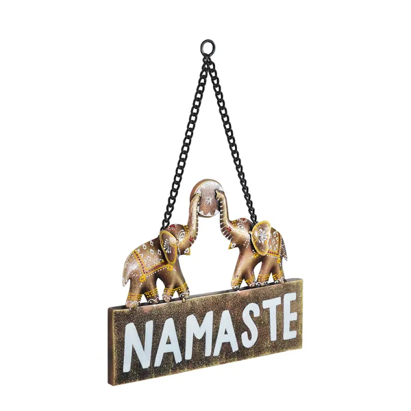 Multicolour_Metal_Namaste_Wall_Hanging