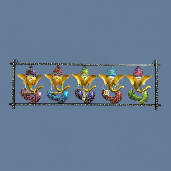 Multicolour_5_Ganesh_Frame_Wall_Decor